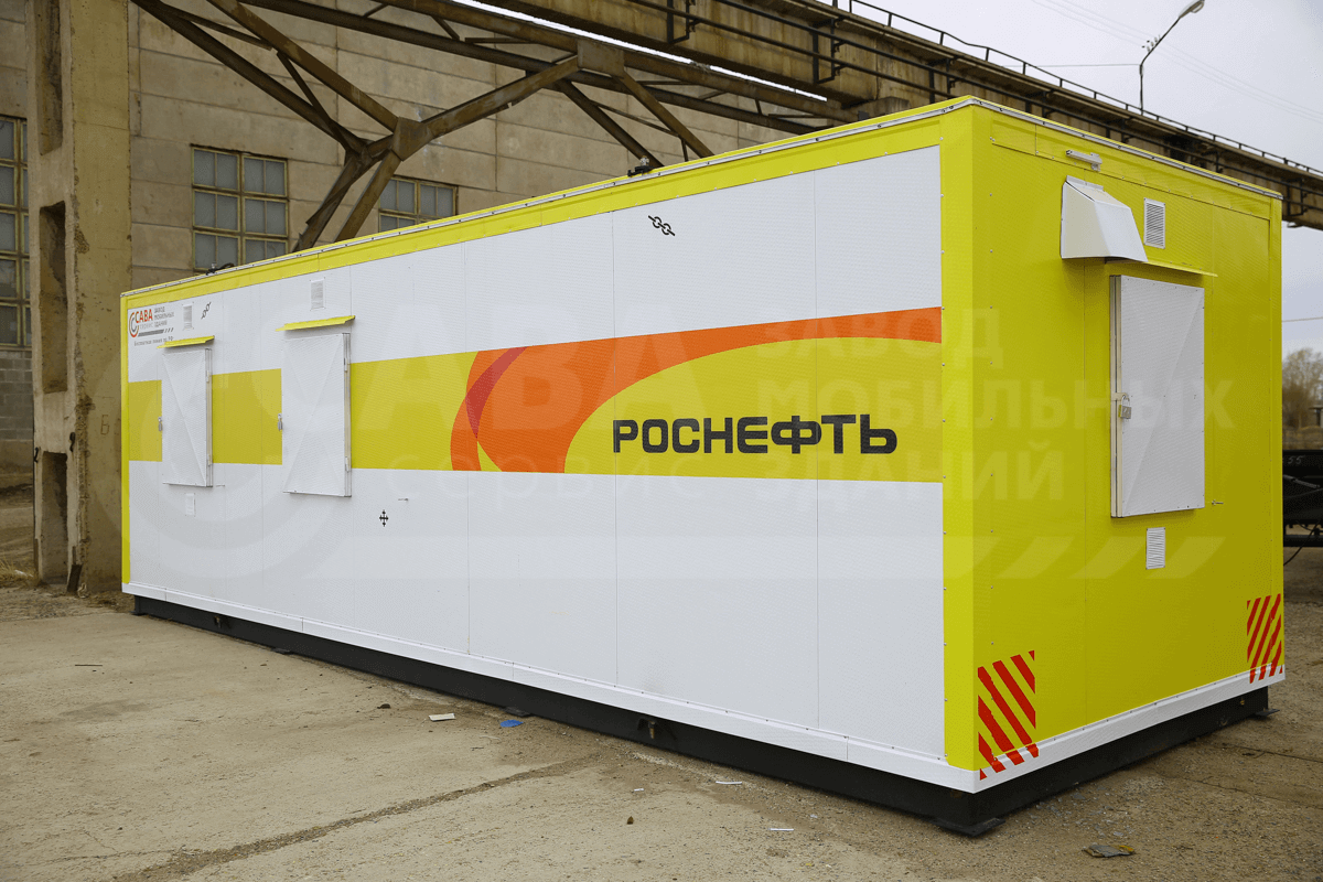 Вагон-дома для нефтегазовой компании