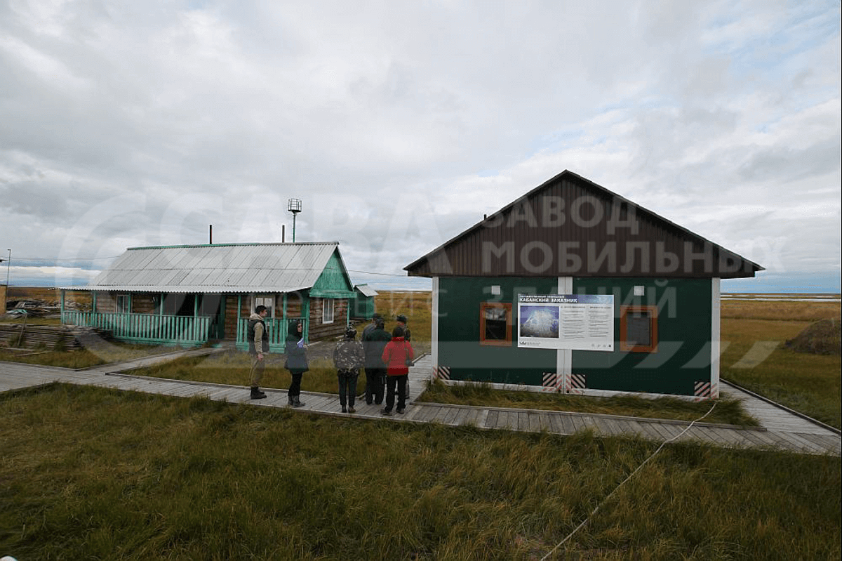 Модульные здания для сотрудников и туристов заповедника «Кабанский заказник»